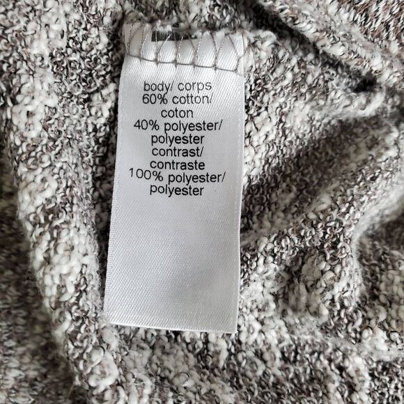 Maurices Women’s Knit Top Embellished Neck Back Split Layered Hem Size M - Picture 3 of 8